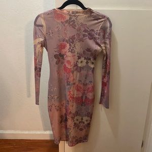 Floral dress size small